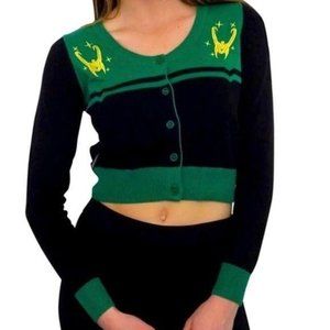 5 for $25|  Loki Helm Avengers Vintage Crop Cardigan